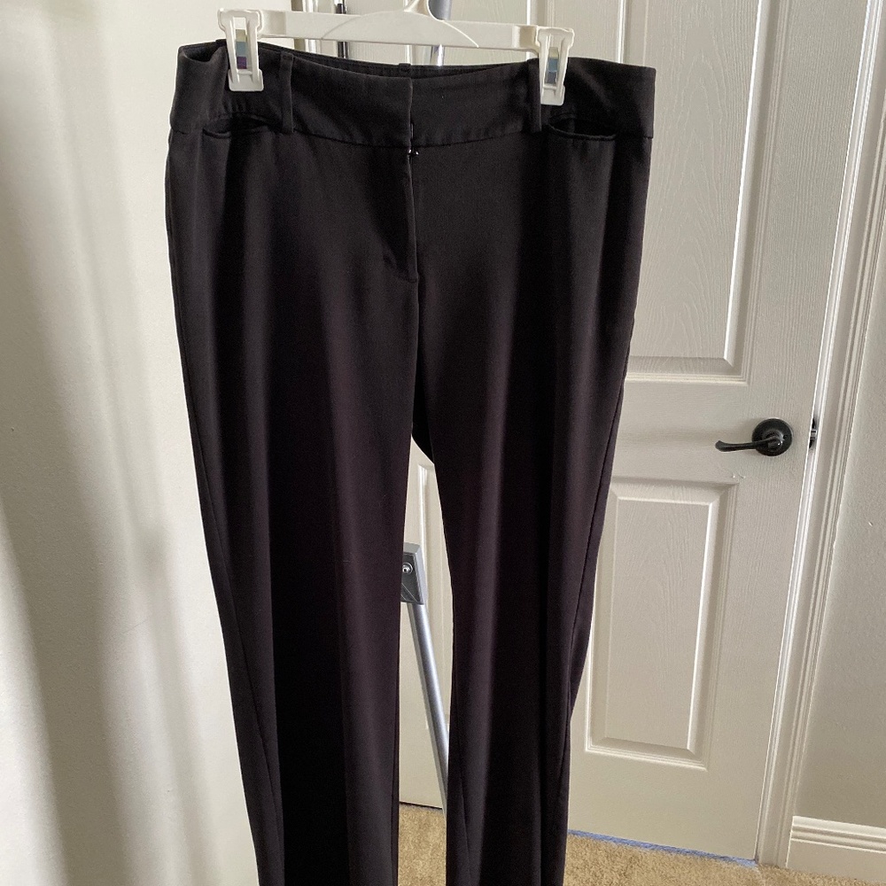 Loft black pants size 8